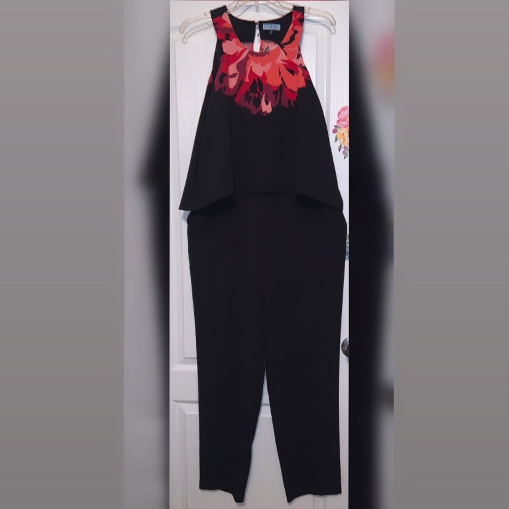 Woman’s NWOT Cynthia Rowley Floral Jumpsuit Size:8